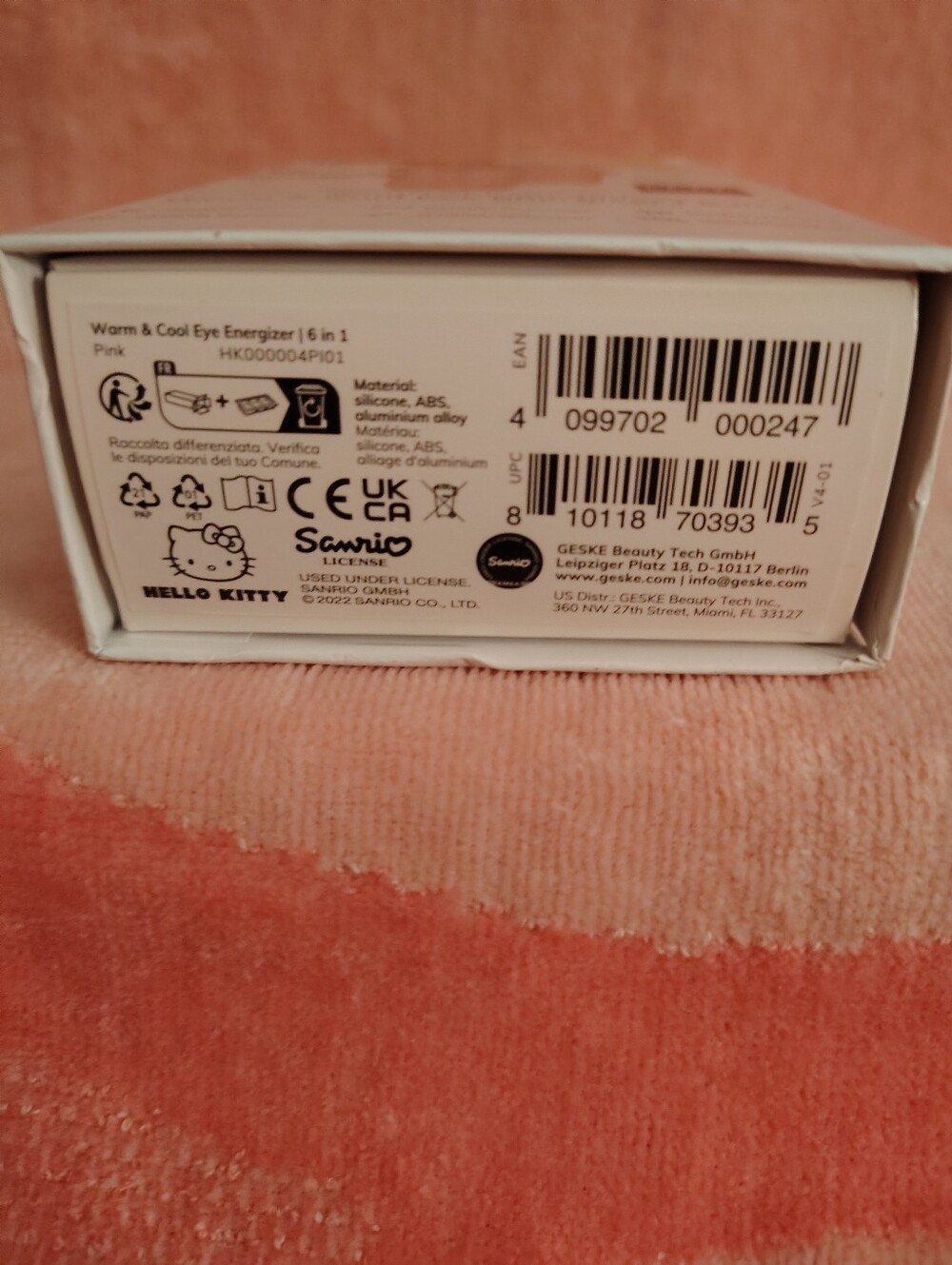 Hello Kitty x Geske Officially Licensed 6 in 1 Eye Energizer (SmartApp Guided) - Picture 11 of 11